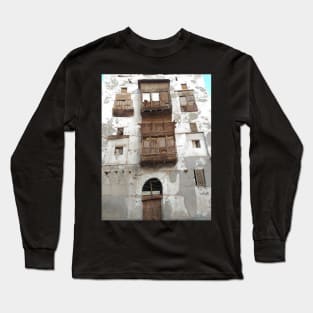 Old Jeddah Architecture Long Sleeve T-Shirt